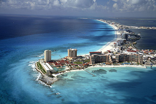 Playa del Carmen y Cancún grandes opciones para el turismo Playas en Mexico